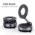 Magnetic Car Phone Mount 360° Rotation Vacuum Suction Holder for Dashboard, Windshield & Desk – Universal Phone Stand